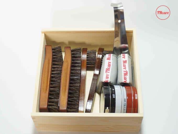 Bộ dụng cụ đánh giày cơ bản 4 2