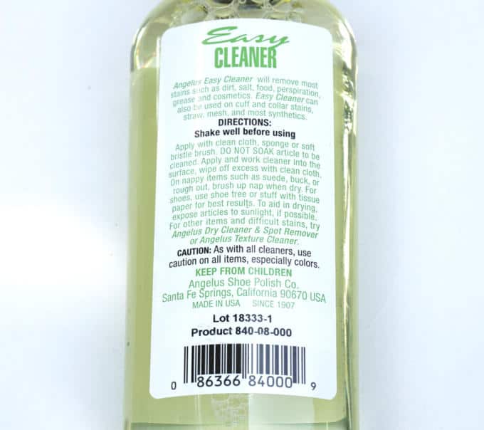 Dung dịch vệ sinh giày Angelus Easy Cleaner 4 Dung dịch vệ sinh giày Angelus Easy Cleaner 4