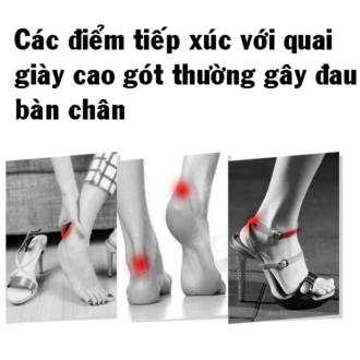 miếng lót quai giày cao gót 6