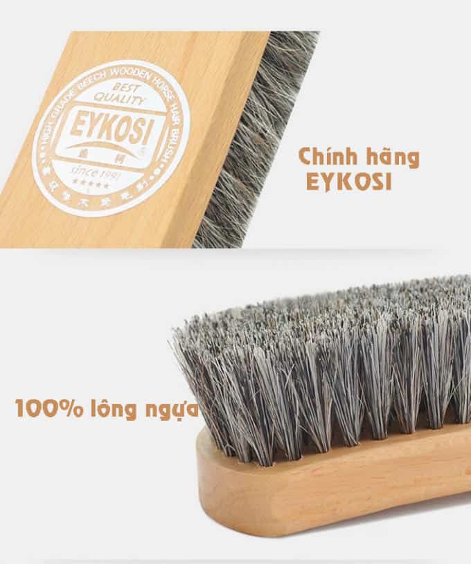 bàn chải lông ngựa cỡ đại eykosi 3 bàn chải lông ngựa cỡ đại eykosi 3