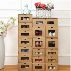 hộp đựng giày bằng giấy craft