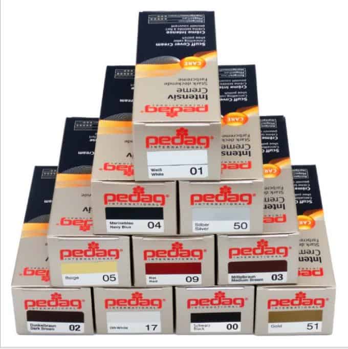 kem chữa xước giày da Pedag intensiv creme 4