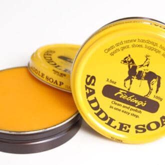 saddle soap fiebing xà phòng làm sạch đồ da, túi da, giày da_yellow 3