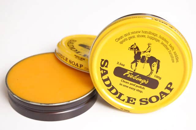 saddle soap fiebing xà phòng làm sạch đồ da, túi da, giày da_yellow 3