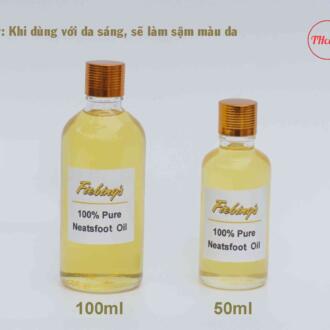 Fiebing's Pure Neatsfoot oil 100% dầu bò nguyên chất chuyên bảo dưỡng đồ da 2
