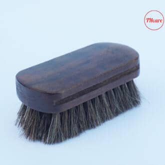bàn chải lông ngựa đánh giày 11cm 4