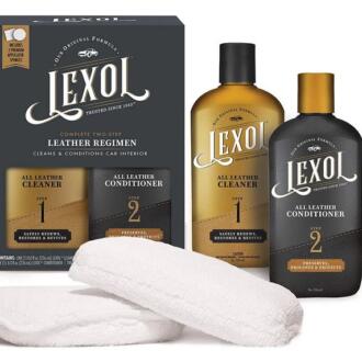 bộ dung dịch làm sạch và bảo dưỡng đồ da 2 bước Lexol