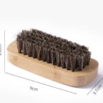 bàn chải lông ngựa đánh giày 9cm 2