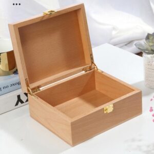 Hộp gỗ sồi đa năng bền đẹp kích thước 19x16x8.5cm